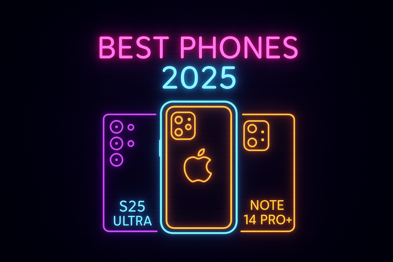 مقایسه بهترین گوشی‌های ۲۰۲۵ برای خرید: از آیفون ۱۷ تا شیائومی نوت ۱۴ پرو پلاس