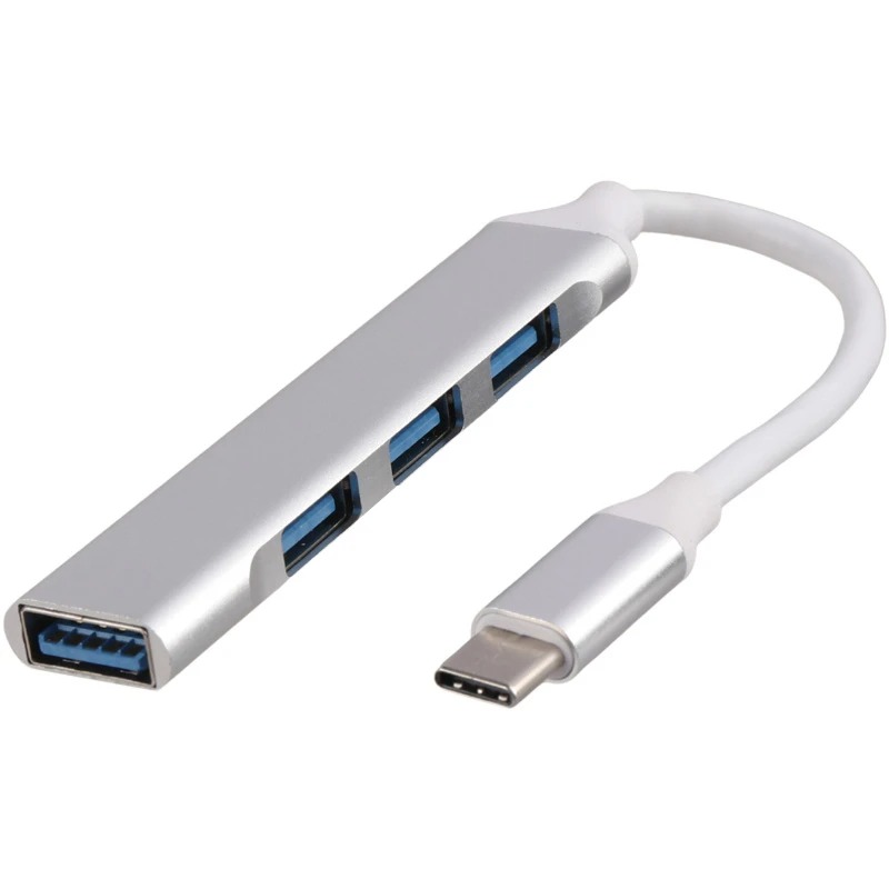 هاب 4 پورت Type-C مدل C-809 با خروجی USB 3.0