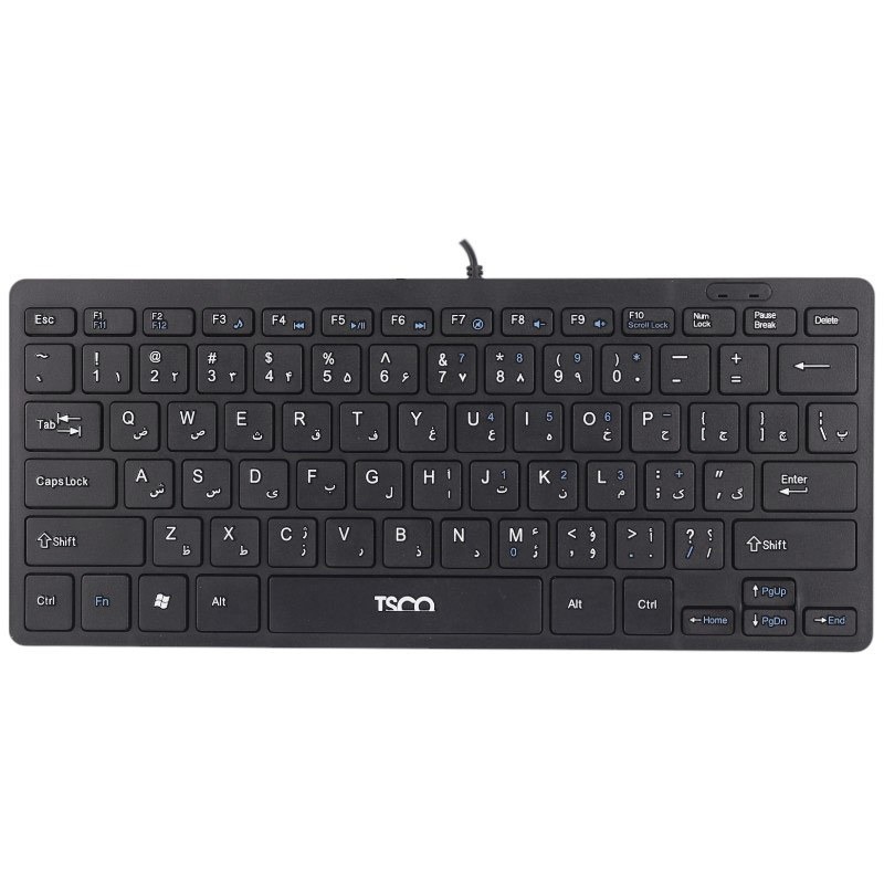 کیبورد کامپکت باسیم تسکو TSCO TK 8044 با 78 کلید