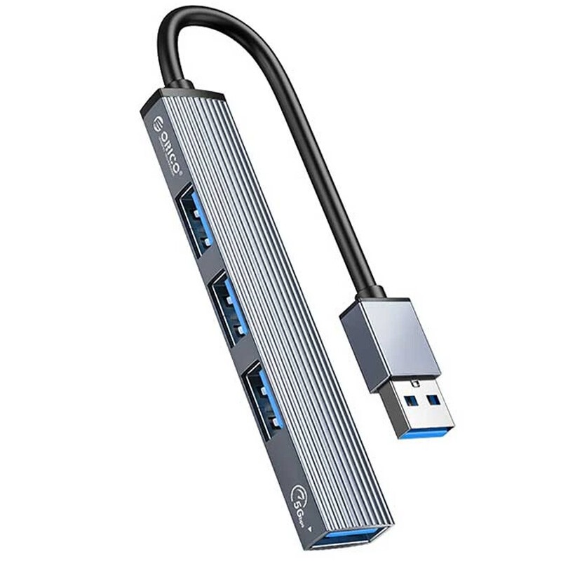 هاب 4 پورت اوریکو Orico AH-A13 با USB 3.0 و USB 2.0