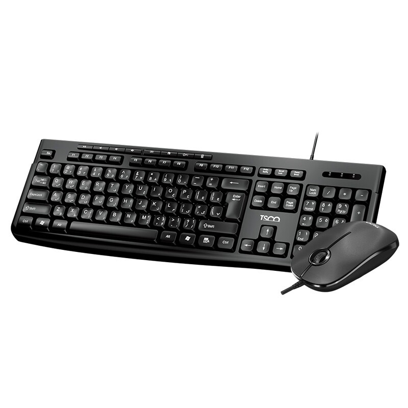 ست کیبورد و موس باسیم تسکو TSCO TKM 8057 با موس 1200DPI