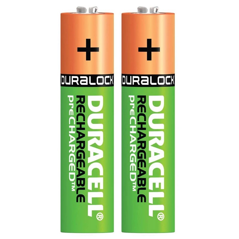 باتری نیم‌قلمی شارژی دوراسل Duracell Recharge Ultra AAA 850mAh بسته 2 عددی
