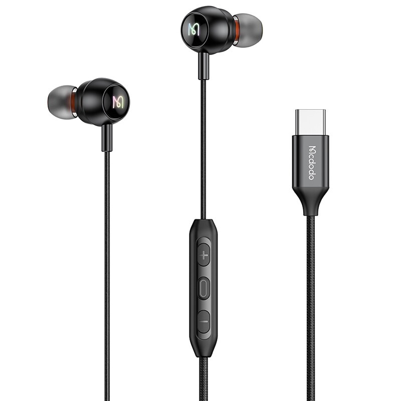 هندزفری Type-C مک‌دودو Mcdodo HP-583 با RGB و درایور 10mm